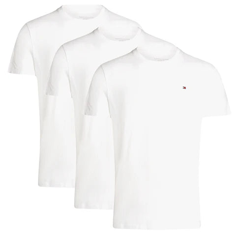 Tommy Hilfiger SIGNATURE COTTON Mens  3 Pack T Shirts Multicoloured