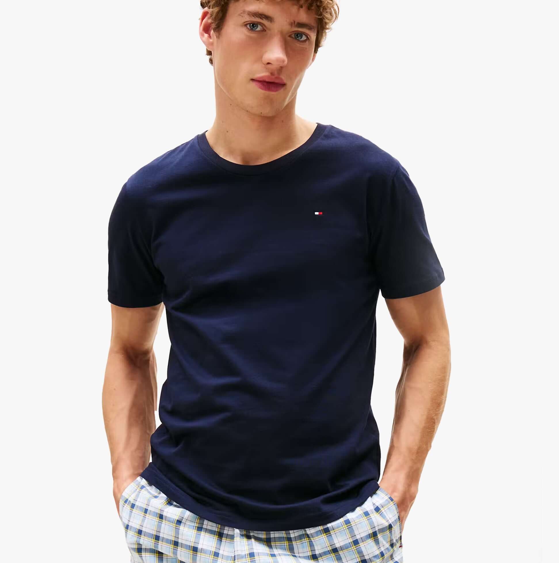 Tommy Hilfiger 3P SS TEE Mens T-Shirts & Tank Tops Multicoloured