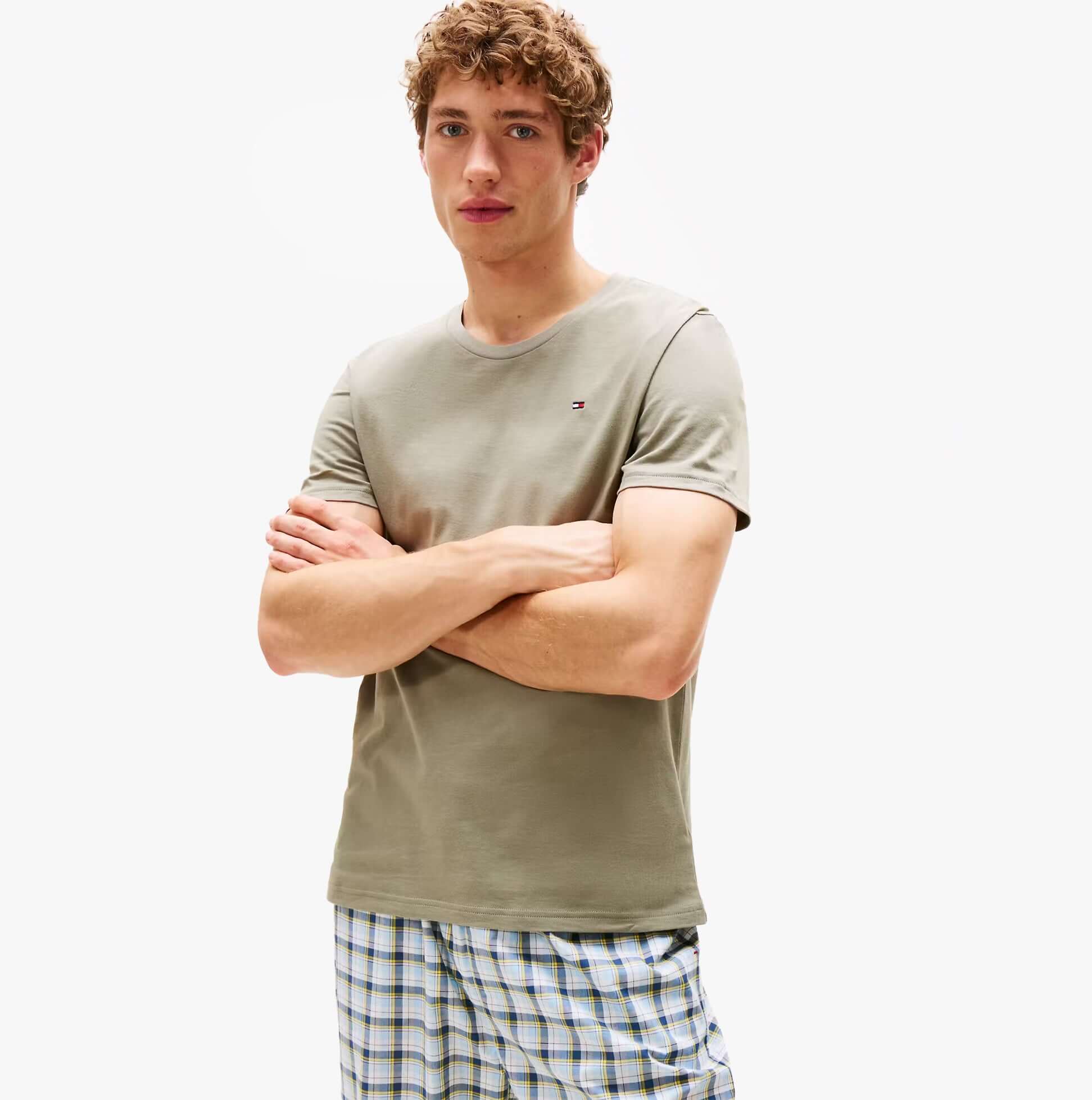 Tommy Hilfiger 3P SS TEE Mens T-Shirts & Tank Tops Multicoloured