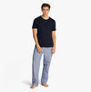 Tommy Hilfiger PURE COTTON 3 Pack Mens T-Shirts Desert Sky