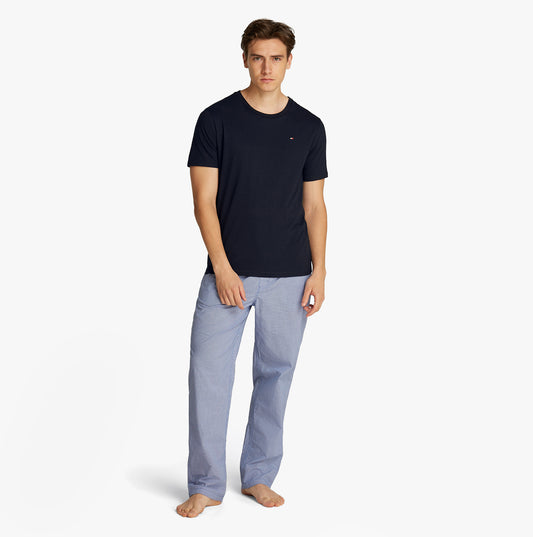 Tommy Hilfiger PURE COTTON 3 Pack Mens T-Shirts Desert Sky