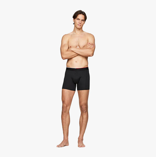 Tommy Hilfiger EVERYDAY MICROFIBRE Mens  3 -Pack Boxer Briefs Black