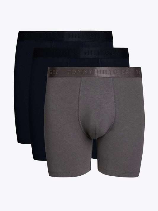 Tommy Hilfiger EVERYDAY LUXE Mens  3 -Pack Boxer Briefs Multicoloured