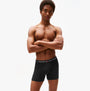 Tommy Hilfiger 3 PACK BOXER BRIEF Mens Multicoloured front view on model showcasing comfort and style.
