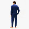 Tommy Hilfiger Tommy Hilfiger LS WAFFLE TOP Mens Loungewear Preppy Navy