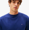 Tommy Hilfiger Tommy Hilfiger LS WAFFLE TOP Mens Loungewear Preppy Navy