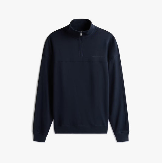 Tommy Hilfiger Tommy Hilfiger HALF ZIP Mens Sweatshirts Desert Sky