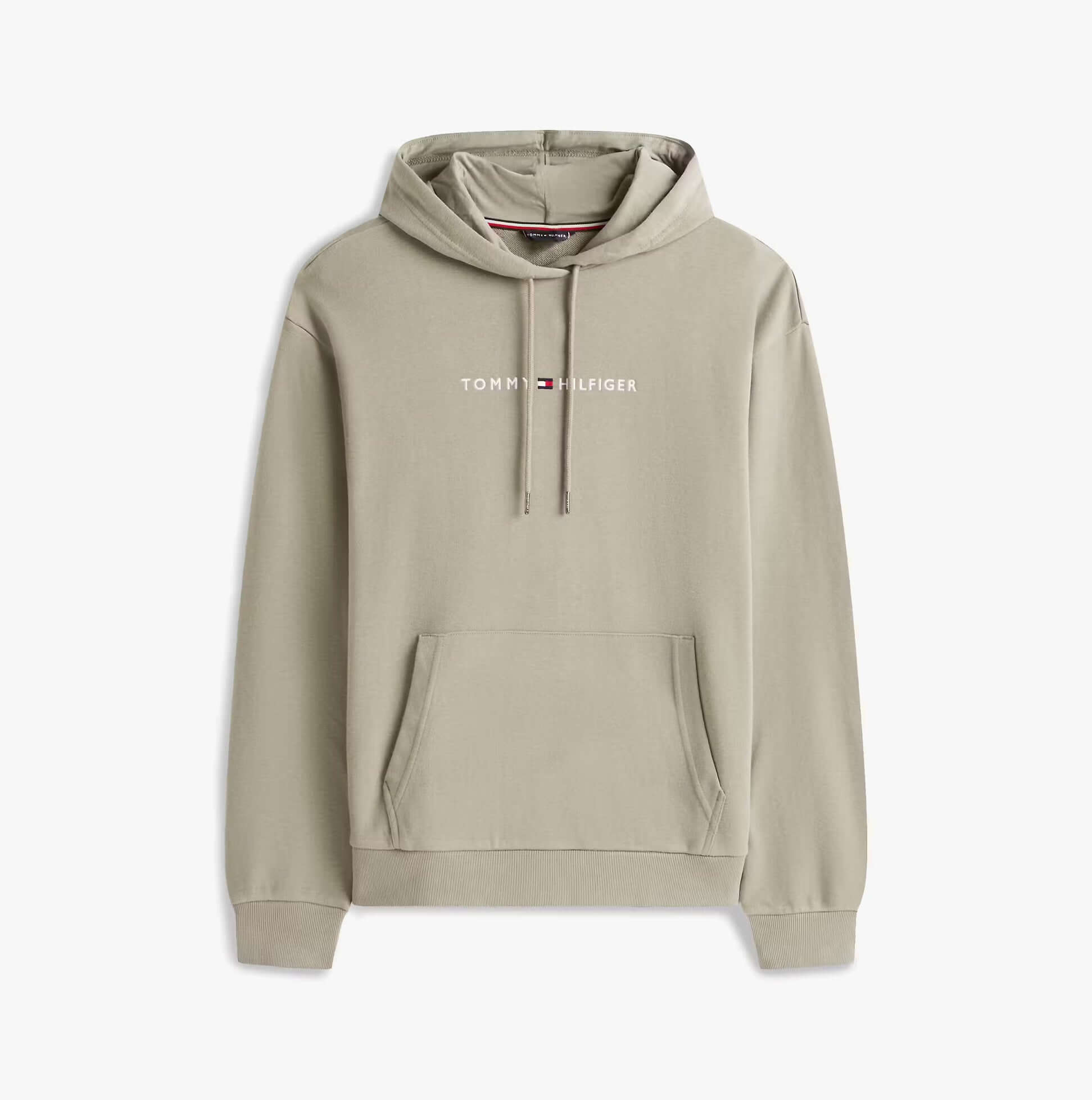 Tommy Hilfiger HOODIE Mens Drawstring Lounge Hoody Utility Sage