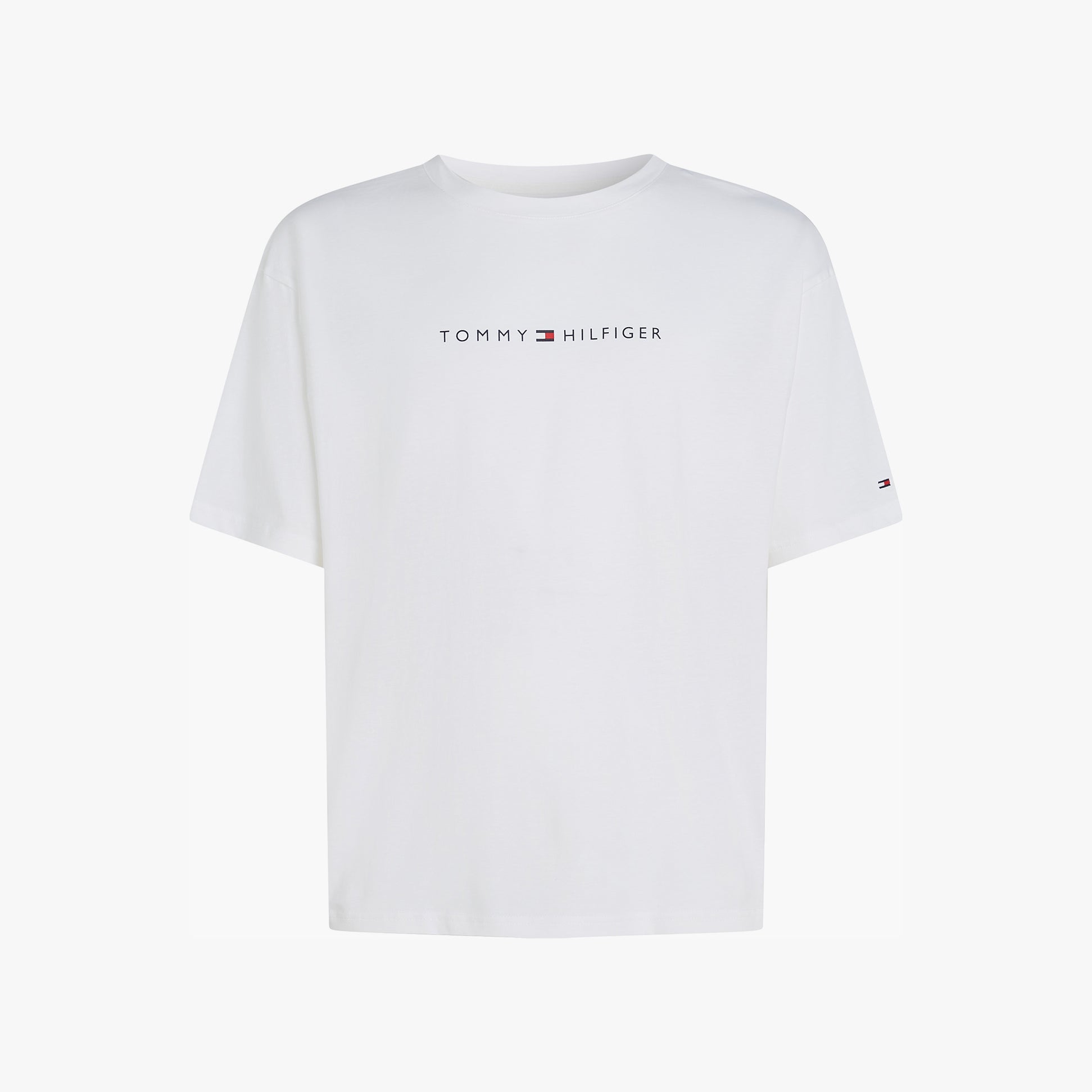 Tommy Hilfiger LOGO T-Shirt Mens Optic White