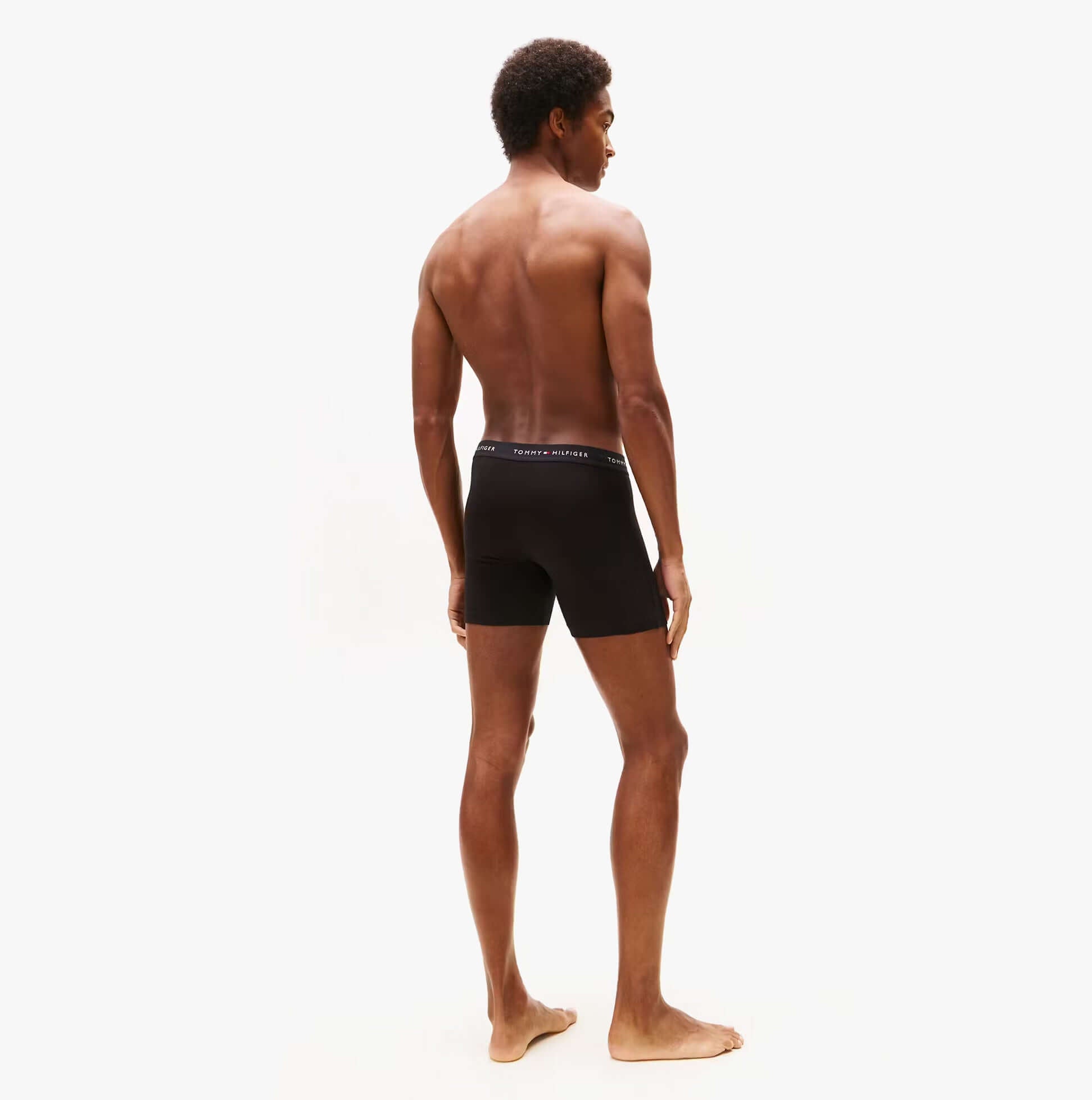 Tommy Hilfiger 3 Pack Mens BOXER BRIEF Black