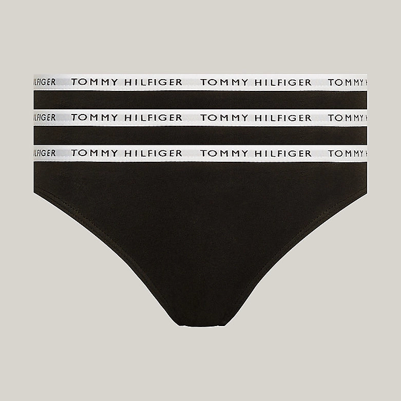 Tommy Hilfiger BIKINI 3 Pack Womens Briefs Black