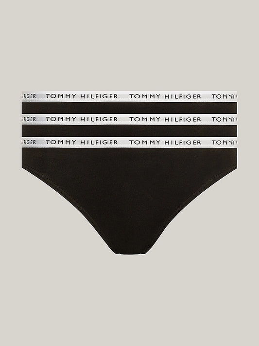 Tommy Hilfiger BIKINI 3 Pack Womens Briefs Black