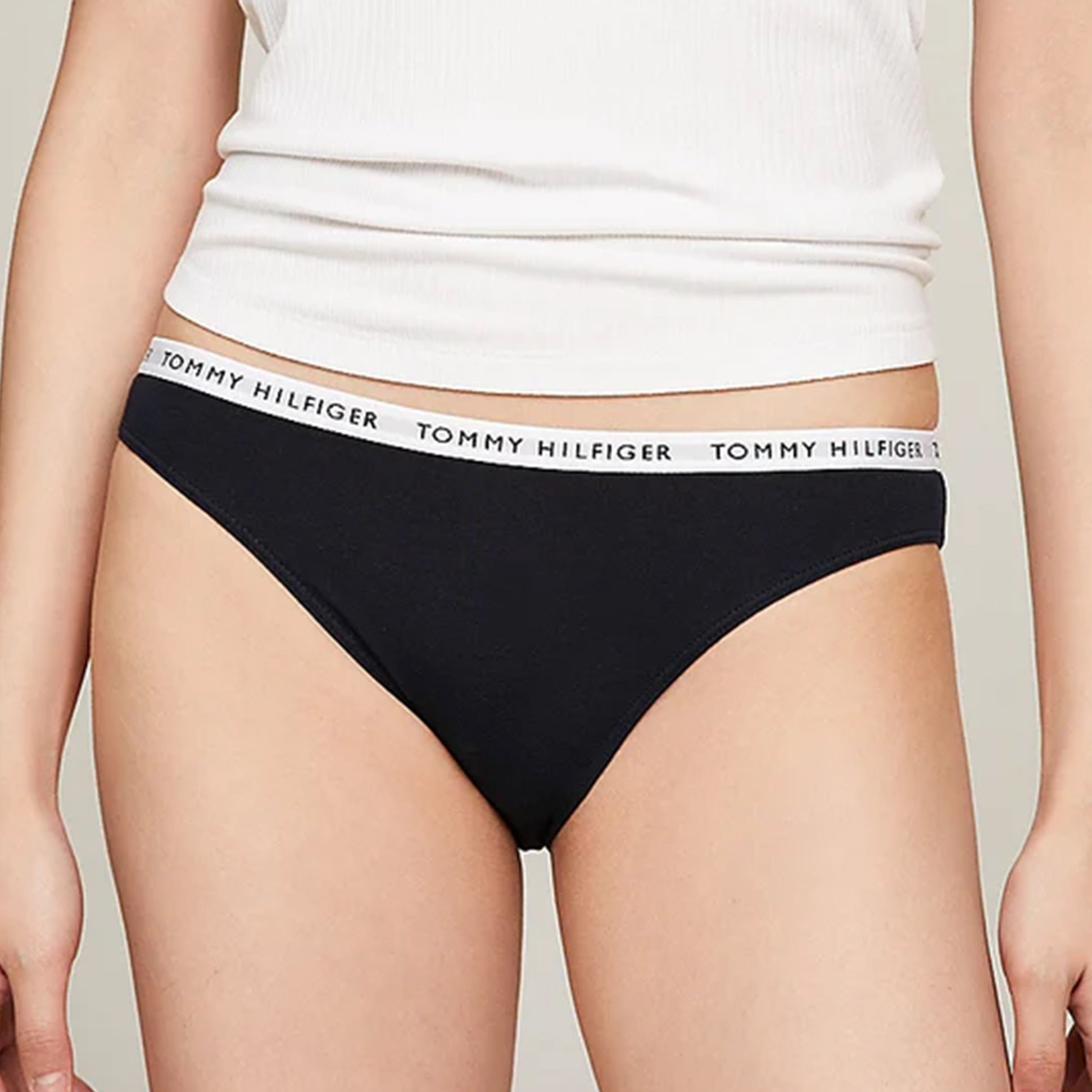 Tommy Hilfiger BIKINI 3 Pack Womens Briefs Desert Sky/White/Primary Red