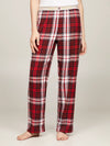 Tommy Hilfiger FLANNEL PANT Womens Pants Women Apparel Plaid Red