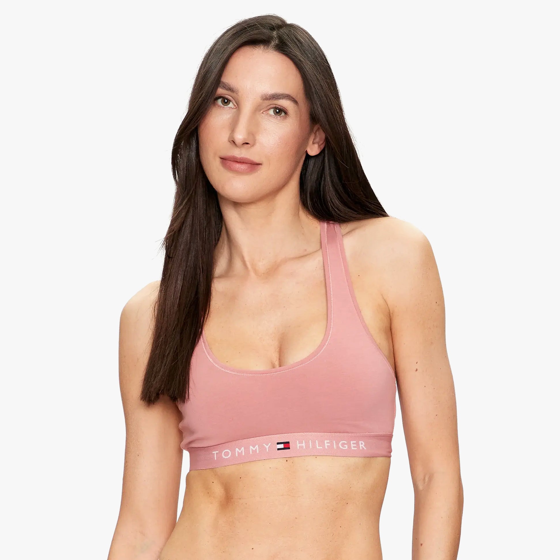 Tommy Hilfiger Unlined Bralette Womens Teaberry Blossom