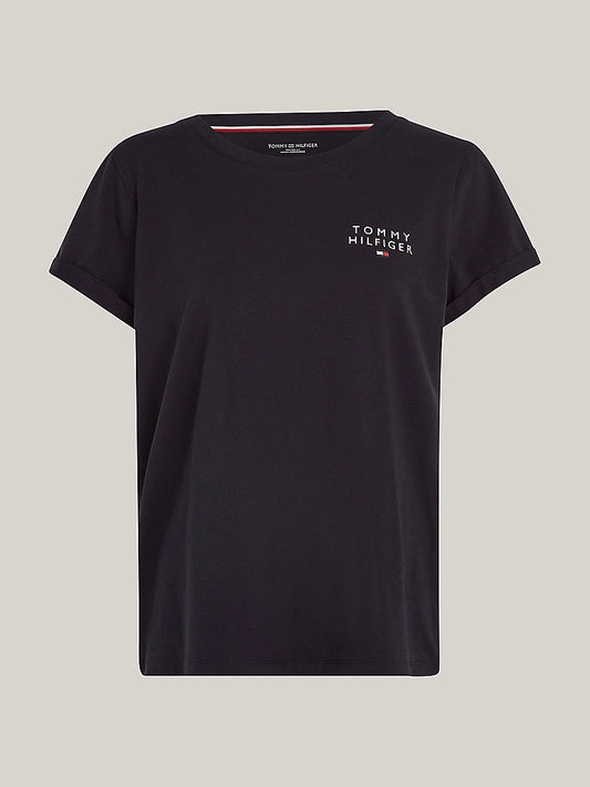 Tommy Hilfiger PURE COTTON Womens T-Shirt Desert Sky