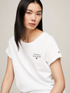 Tommy Hilfiger PURE COTTON Womens T-Shirt White