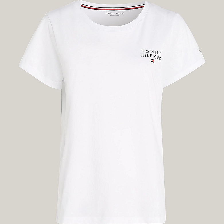 Tommy Hilfiger PURE COTTON Womens T-Shirt White