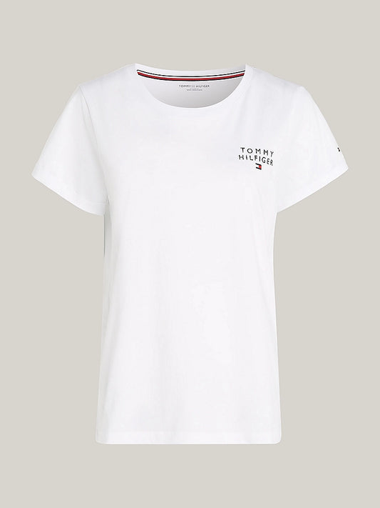 Tommy Hilfiger PURE COTTON Womens T-Shirt White