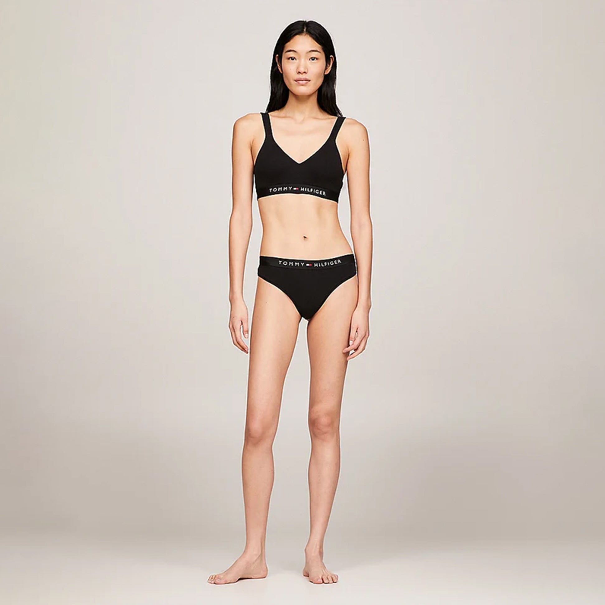 Tommy Hilfiger BRALETTE LIFT Womens Black