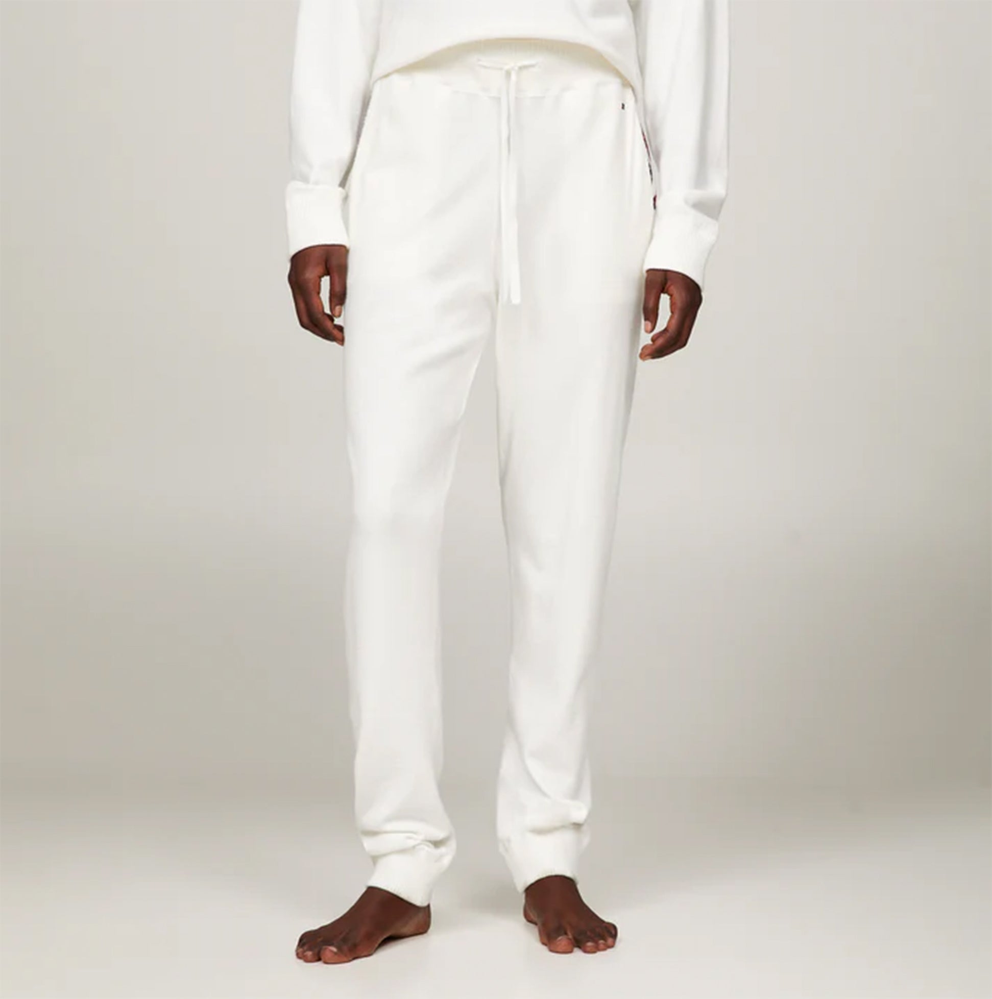 Tommy Hilfiger CUFF PANTS C&S Womens Pants Ecru