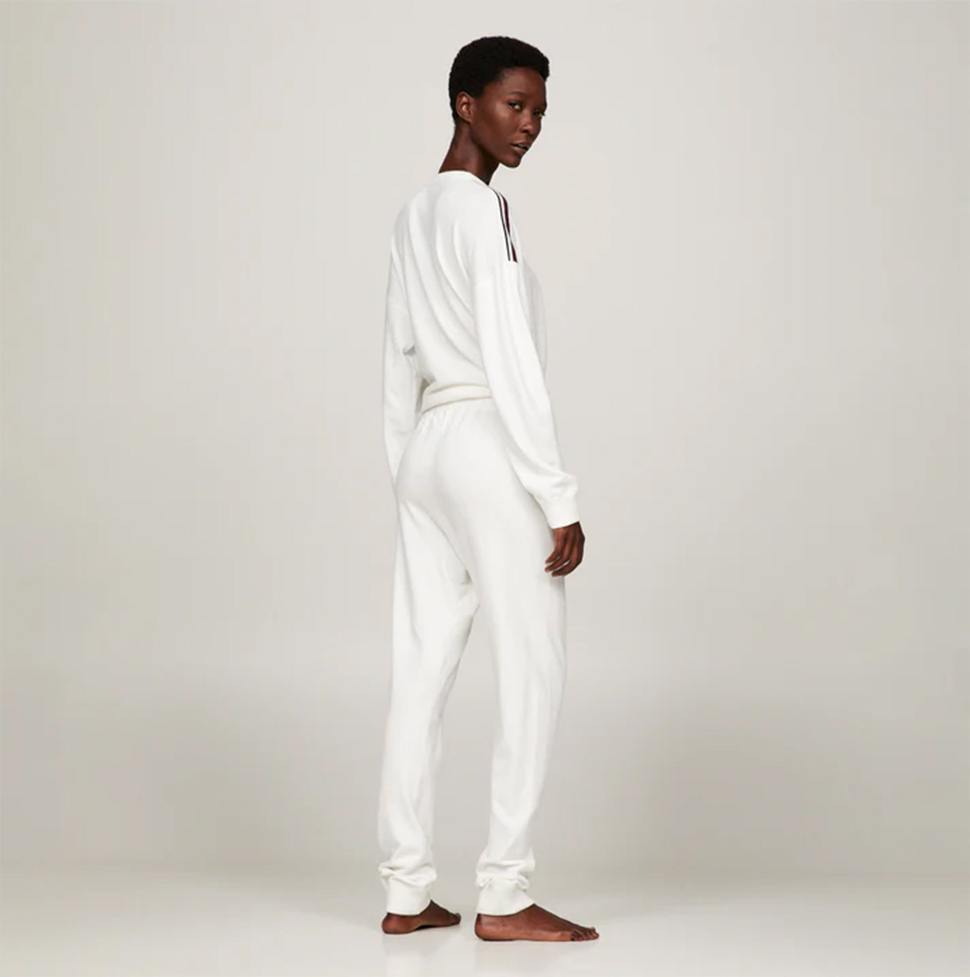 Tommy Hilfiger CUFF PANTS C&S Womens Pants Ecru