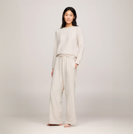 Tommy Hilfiger MODAL PANTS Womens Pants Cashmere Creme