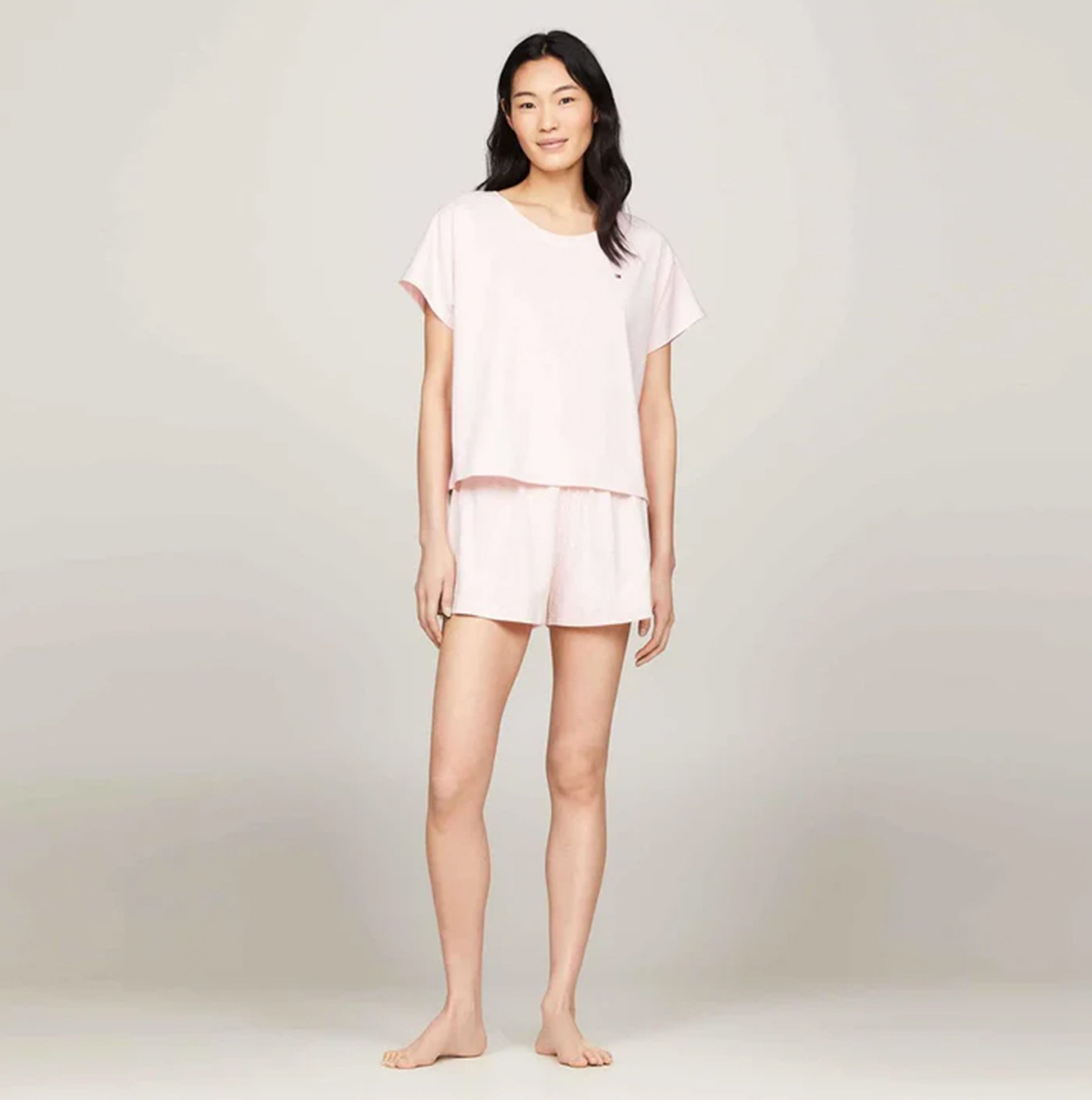 Tommy Hilfiger JERSEY PJ SET Womens Multicoloured