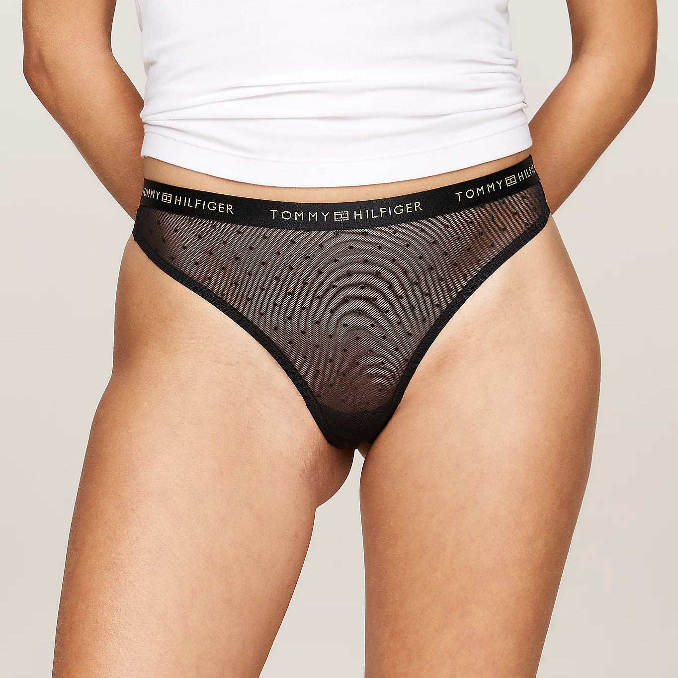 Tommy Hilfiger GIFT UNDERWEAR Womens 3 Pack Thongs Multicoloured