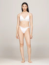 Tommy Hilfiger MONOTYPE Womens Tanga Bikini Briefs White