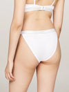 Tommy Hilfiger MONOTYPE Womens Tanga Bikini Briefs White