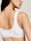 Tommy Hilfiger MONOTYPE Womens Bralette Lifts White