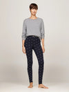 Tommy Hilfiger ORIGINAL Womens Legging Pyjama & Eye Mask Gift Set