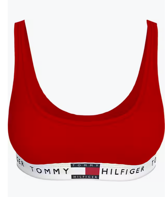 Tommy Hilfiger UNLINED BRALETTE Ladies Primary Red