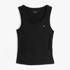 Tommy Hilfiger LOGO Racerback Pyjama Set Womens Black