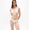 Tommy Hilfiger DIPPED BIKINI Womens White