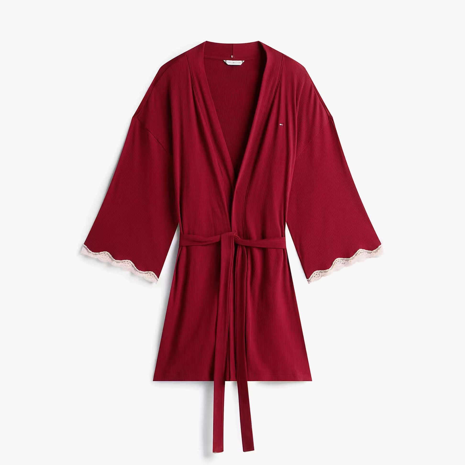 Tommy Hilfiger LACE KIMONO Womens Rouge