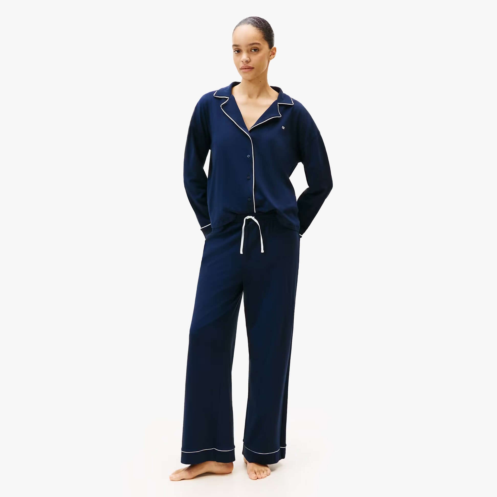 Tommy Hilfiger SHIRT PANTS SET Womens Set Dark Night Navy