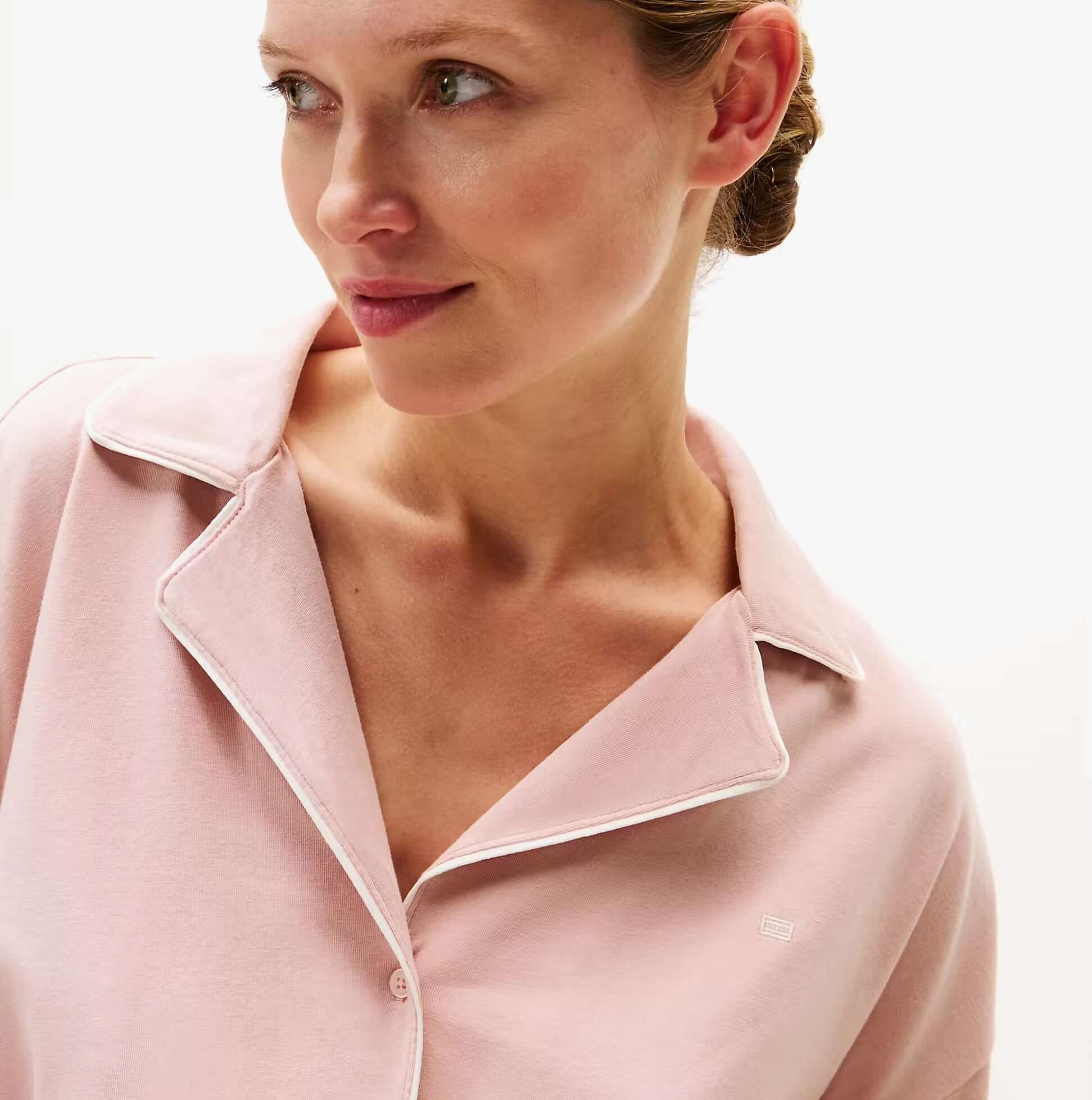 Tommy Hilfiger SHIRT PANTS SET Womens Set Foggy Pink