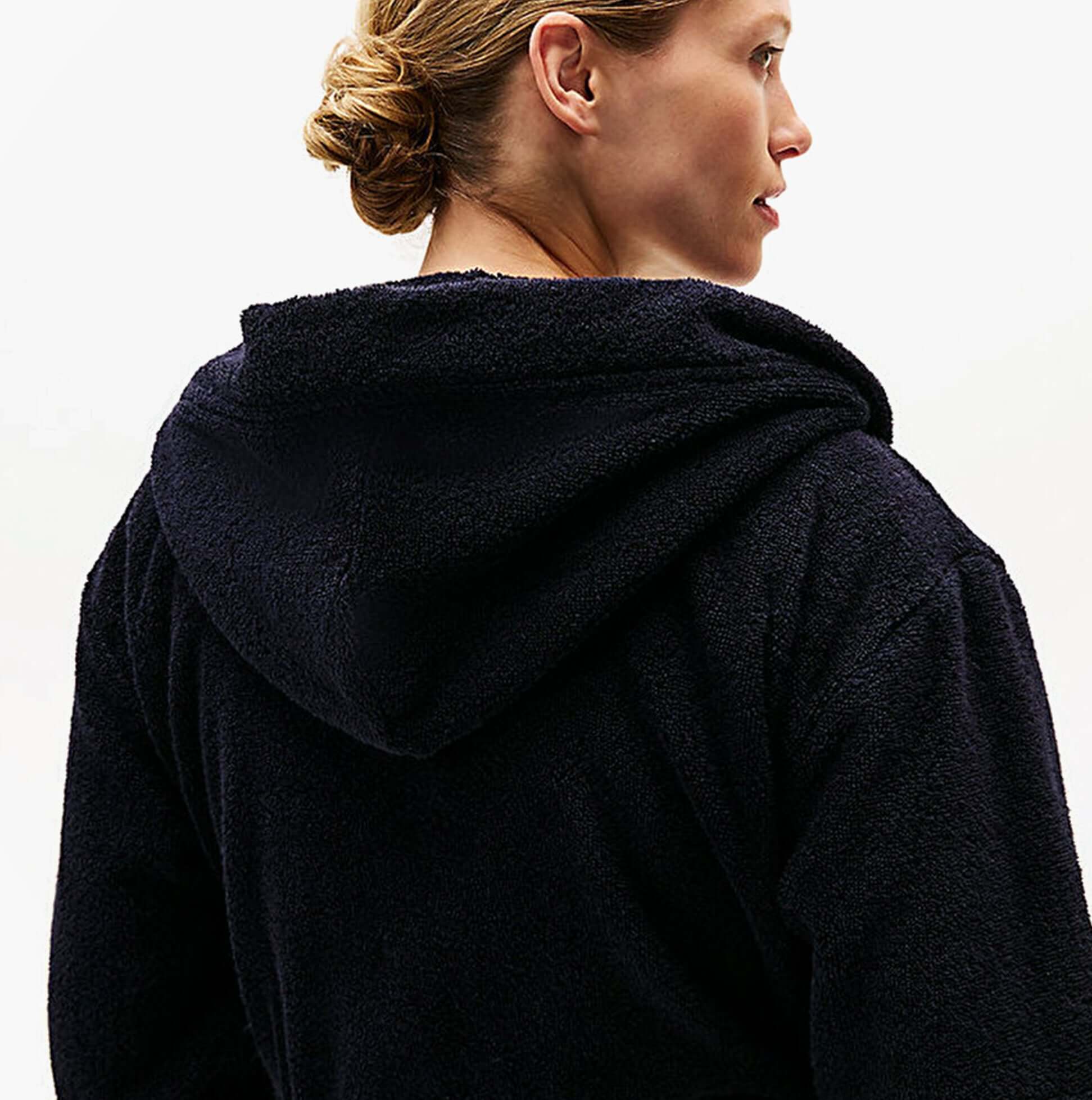 Tommy Hilfiger TOWELLING BATHROBE Womens Bathrobes Desert Sky