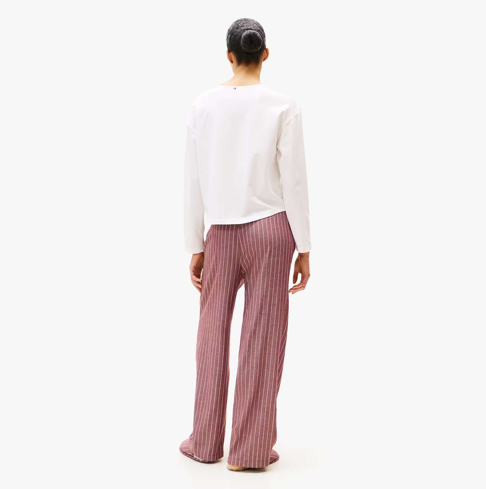 Tommy Hilfiger GIFT LS TEE FLNL SET Womens Pyjama Set Multicoloured