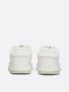 THE BROOKLYN LEATHER Trainers Mens Ecru