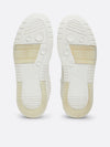 THE BROOKLYN LEATHER Trainers Mens Ecru