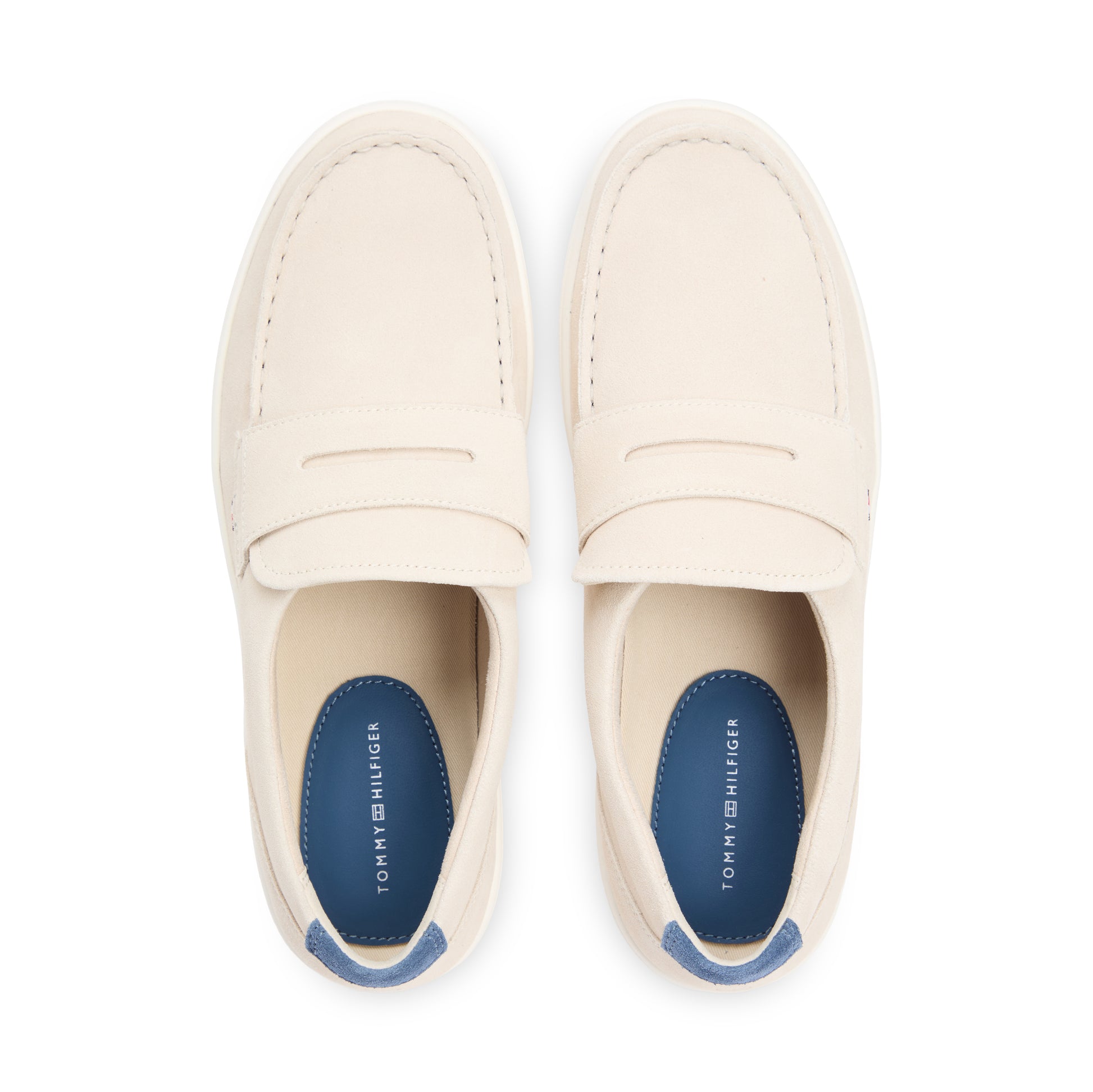 Tommy Hilfiger MODERN LIGHT HYBRID Mens Loafer Shoes Classic Beige