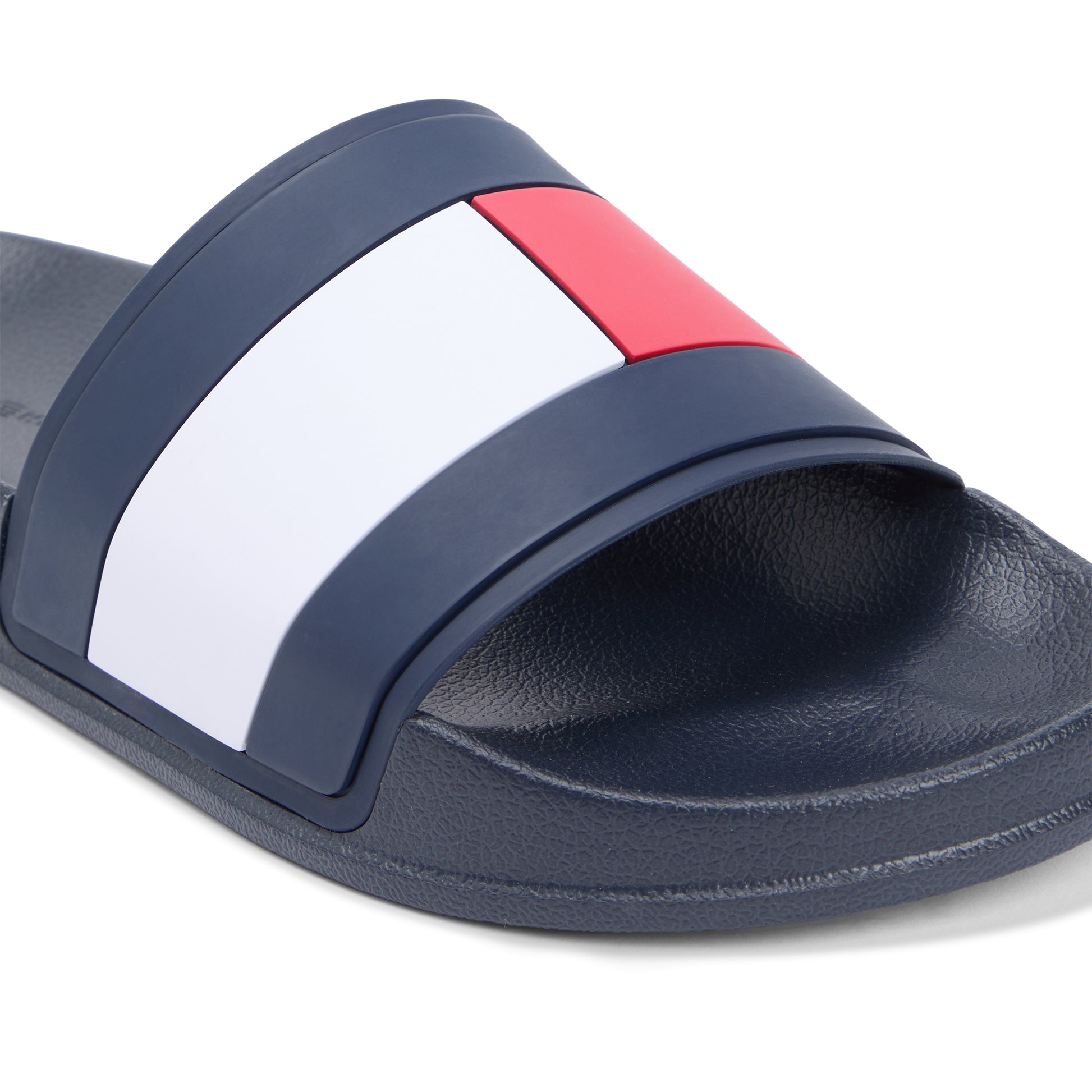 Tommy Hilfiger CORE HILFIGER FLAG POOL Mens Sliders Desert Sky