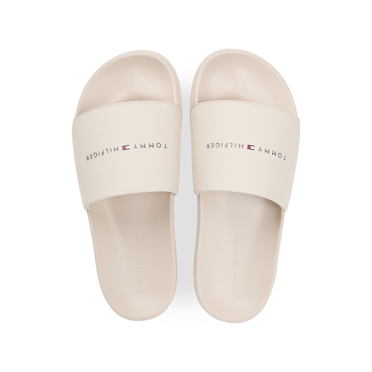 Tommy Hilfiger CORE TOMMY HILFIGER Mens Sliders Classic Beige