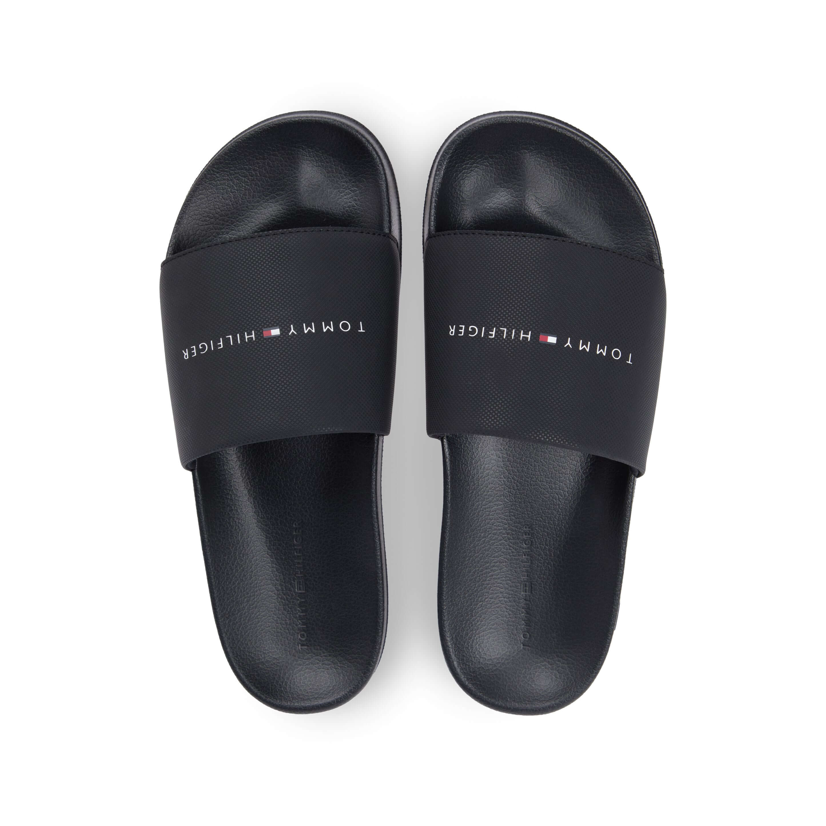 Tommy Hilfiger CORE TOMMY HILFIGER Mens Sliders Black