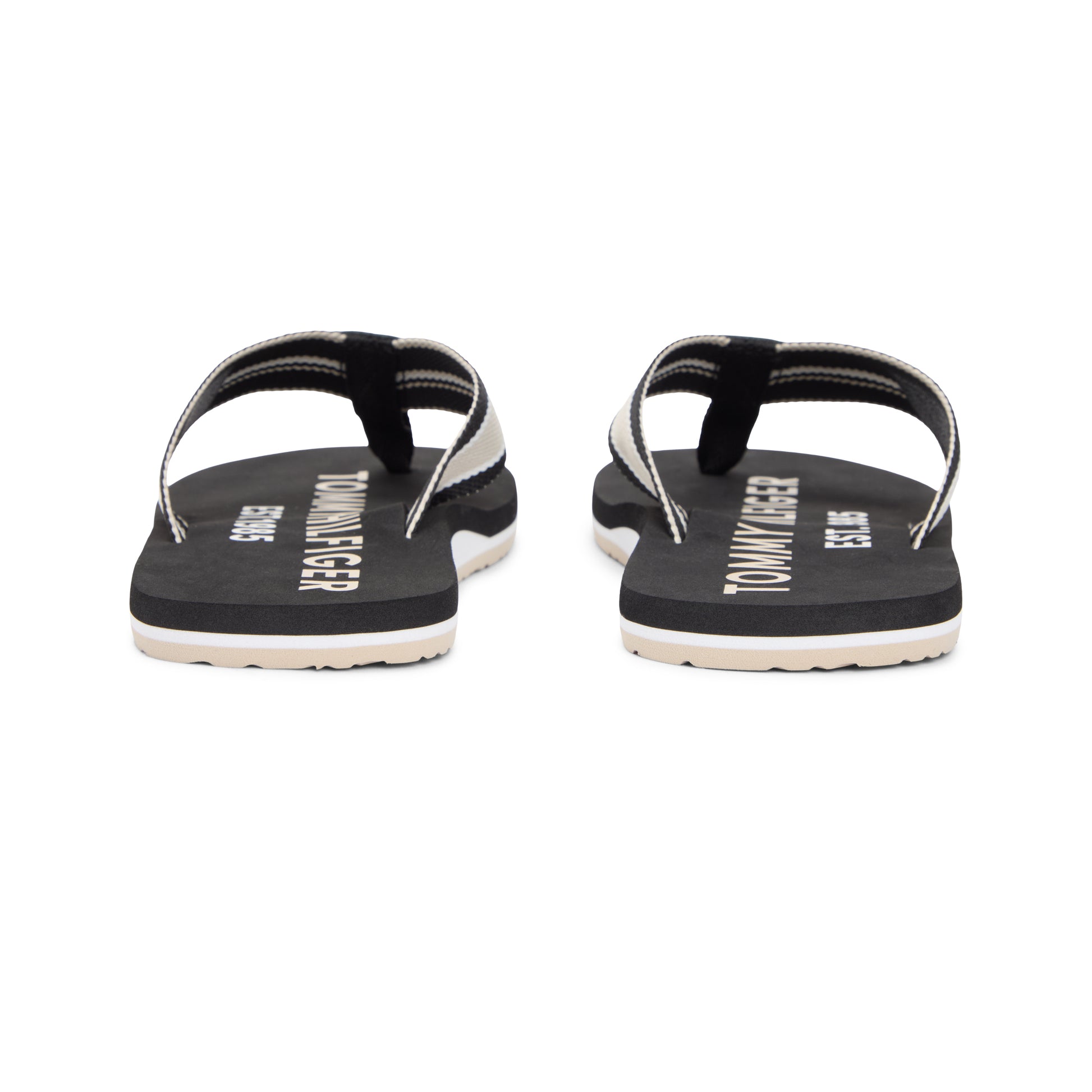 Tommy Hilfiger SPORTY HILFIGER Mens Toe-Post Sandals Black