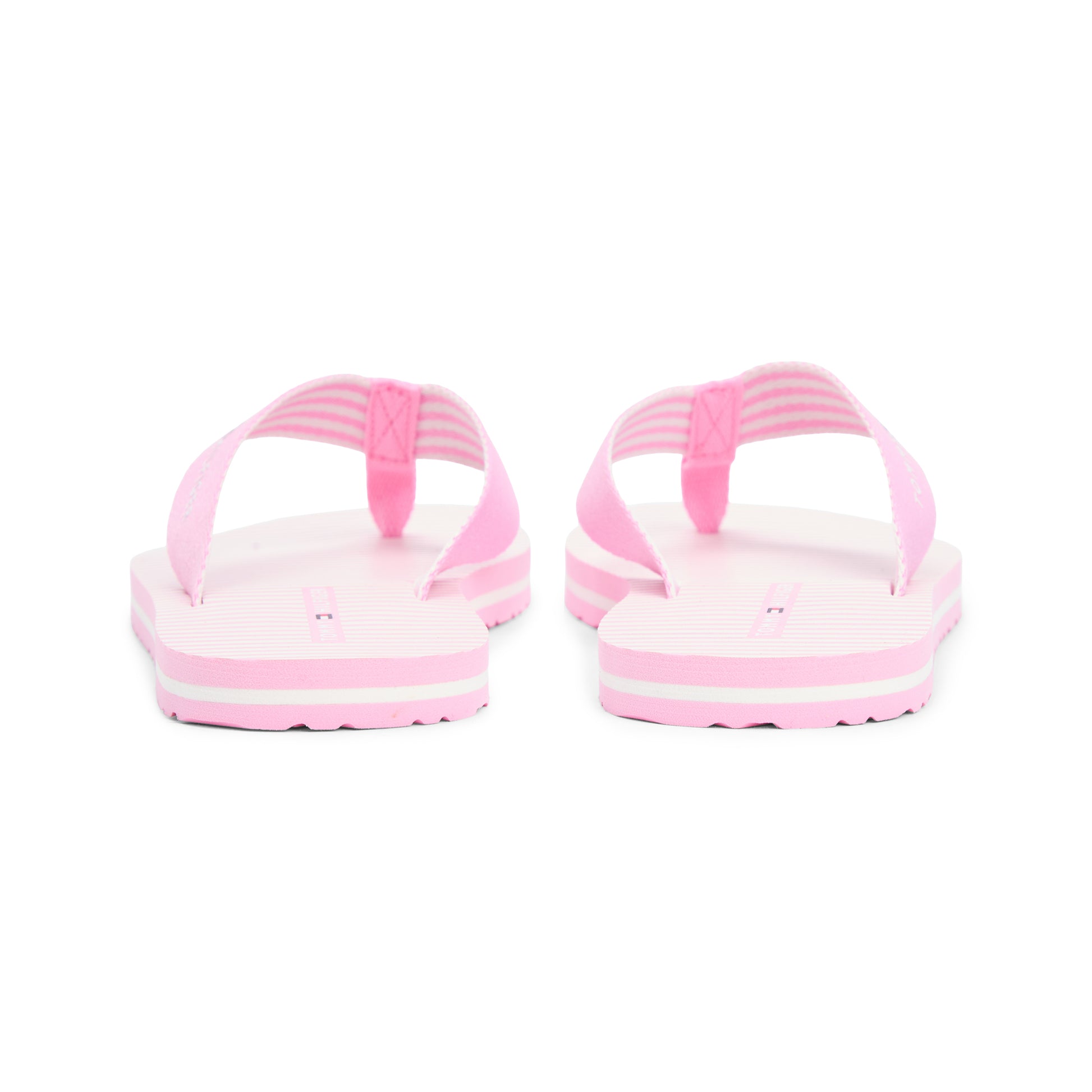 Tommy Hilfiger ITHACA STRIPE Womens Toe-Post Sandals Rose Petal