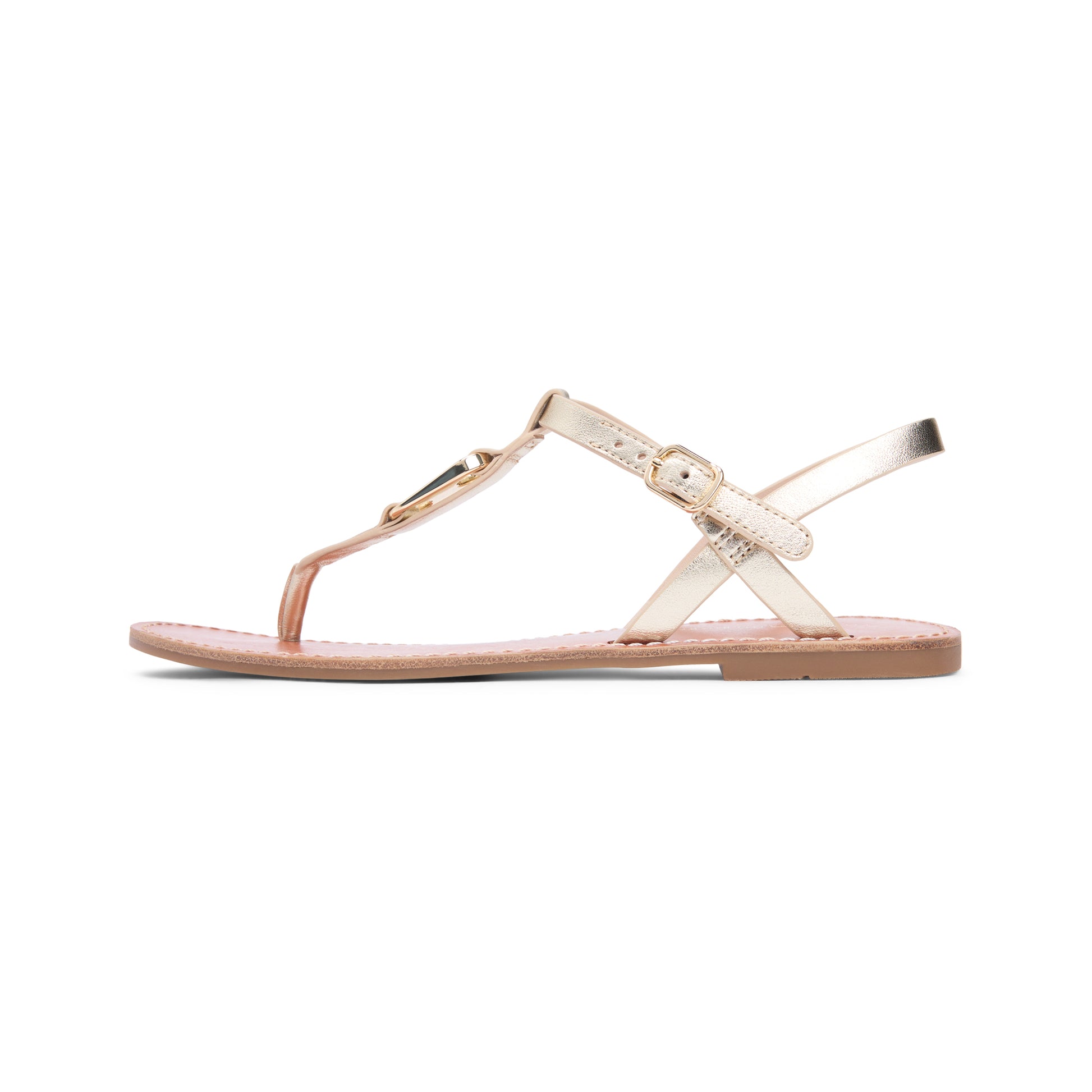 Tommy Hilfiger LEATHER THONG Sandals Womens Thong Sandals Gold